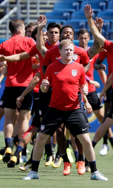 McCarty savoring his opportunity as US opens Gold Cup